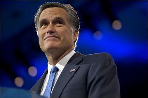 Mitt Romney says President Barack Obama could have done more to dissuade Russia from annexing Crimea. Romney said Obama didn't have the foresight to anticipate Russia's intentions.