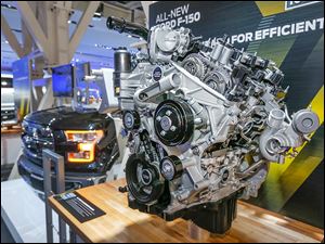 Designed and engineered for the F-150, the 2.7-li­ter EcoBoost V-6 will be the first truck engine to offer start-stop technology to improve fuel efficiency.