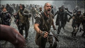 Russell Crowe battles to protect his family.