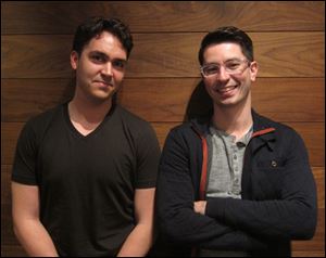 David Byttow, left, and Chrys Bader-Wechseler co-founded Secret, a new app that lets people share anonymous posts with their friends and friends of friends.