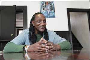 The Rev. ‘Slim’ Lake talks about his Boss Angels Inc., a nonprofit program for at-risk youths he runs from his home on Hamilton Street in Toledo.