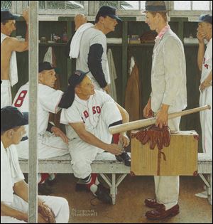 Norman Rockwell's 1957 painting, 