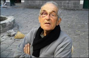 Dutch Father Francis Van Der Lugt, 75, seen in this photo taken last month in Homs, Syria.
