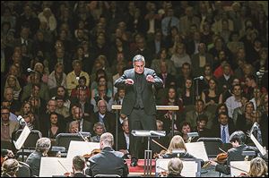 Toledo Symphony Orchestra conductor Stefan Sanderling.