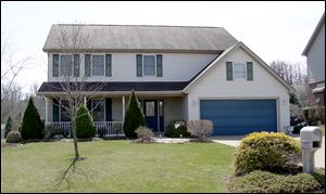 Sixteen-year-old Alex Hribal, who was charged in the stabbing attack that injured 22 people at Franklin Regional Senior High School, is said to live in this Murrysville, Pa., home.