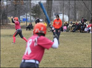 Cougars and the Ottawa Hills Green Bears play in the second annual Sylvania Southview girls softball team's 
