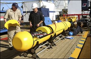 This underwater vehicle is what is searching for the missing Malaysia Airlines Flight 370.