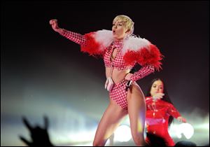 Miley Cyrus’ representative tells The Associated Press today that the singer will resume the U.S. tour Aug. 1 in Uniondale, N.Y. 