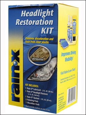 Rain-x headlight restoration kit.