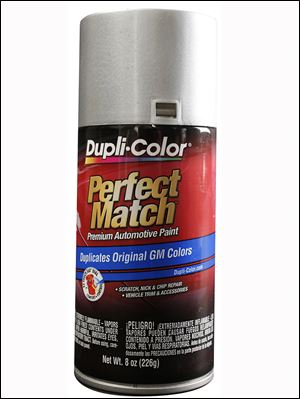 Dupli-color perfect match touch up paint.