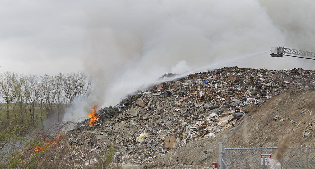 Witnesses say N. Toledo landfill may still be on fire The Blade