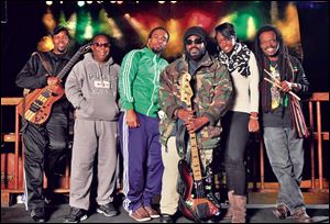 The Wailers, the band of the late great reggae legend Bob Marley, will perform Saturday at H Lounge in Hollywood Casino.