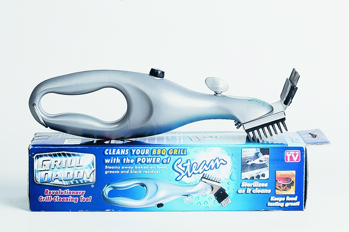 'Revolutionary' Grill Daddy steam cleaning grill brush no different