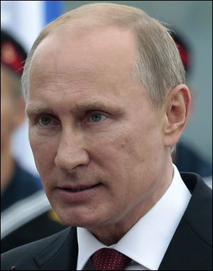 Russian President Vladimir Putin