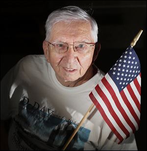 Clinton Longenecker was only 19 years old in 1944, and D-Day was his first time under fire. He went on to earn a Silver Star and suffer an injured arm. 