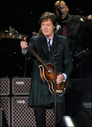 Paul McCartney was supposed to kick off the U.S. leg of his tour Saturday. Instead his first show will be July 5 in Albany, New York. 