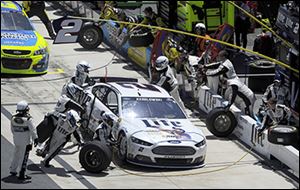 Brad Keselowski, a Michigan native, will aim for his first win at MIS on Sunday afternoon.