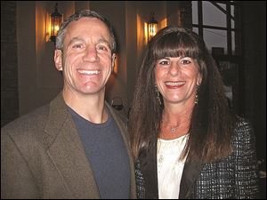 Stu and Jo-Jo Goldberg, are shown at a past fundraiser for the American Heart Association. Their recent fundraiser was in memory of Mr. Goldberg’s late father, David Goldberg, and late friend John Cerutti.