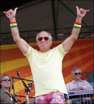 A concert by Jimmy Buffett and the Coral Reefer Band will be shown at three area drive-ins tonight.
