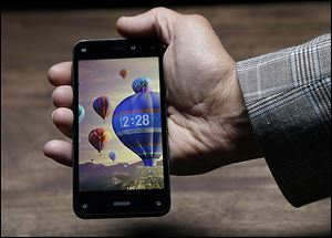 The new Amazon Fire Phone has the ability to render images in 3-D.