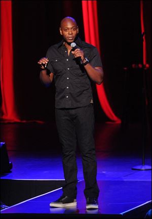 Dave Chappelle performs at Radio City Music Hall on Wednesday in New York City.