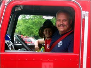 Gallitan County Fire Department Chief Todd Rummel, who was killed in the accident.