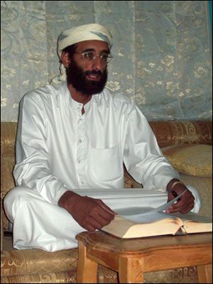 The memo pertained specifically to the September 2011 drone-strike killing in Yemen of Anwar Al-Awlaki, seen here, an al-Qaida leader who had been born in the United States.
