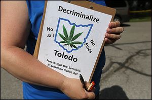 Ohio’s chapter of the National Organization for the Reform of Marijuana Laws is seeking signatures for two bal­lot ini­tia­tives — one that would ease mar­i­juana law in Toledo, the other state­wide.