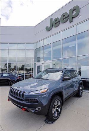 U.S. dealers sold 44,609 Jeeps in June, setting a new record for the month. Large and small SUVs seem to be in demand.