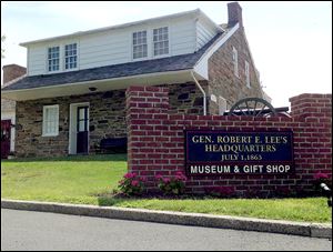 Confederate Gen. Robert E. Lee used the stone house as his headquarters during the three-day battle of Gettysburg. Commercial enterprises have sprung up on the4-acre site.