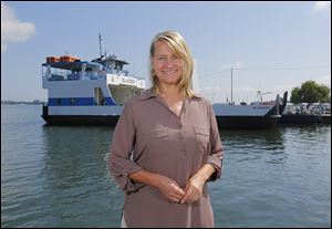 Along with her brothers, Julene Market operates the Miller Boat Line, the largest ferry company on the Lake Erie Islands. Her late father bought it in 1978.