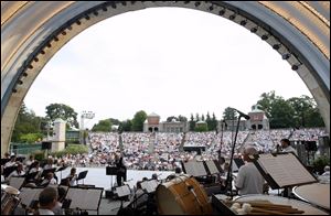 Music Under the Stars concerts start at 7:30 p.m., with the first one set for July 20.