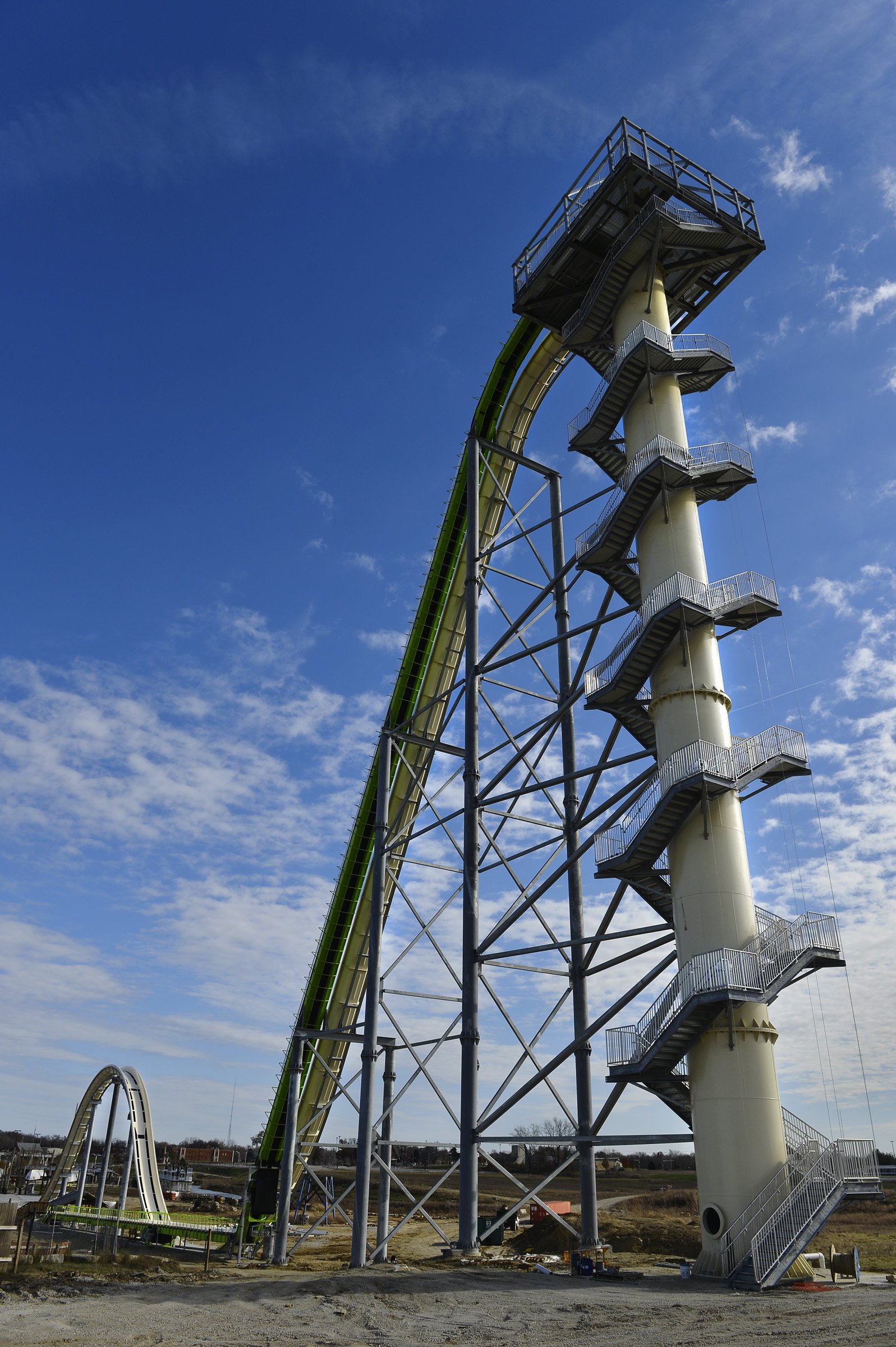 World's tallest water slide set to open Thursday The Blade
