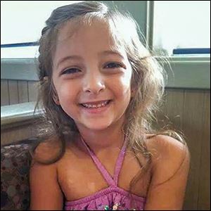 Olivia Cline, 5, likely died of smoke inhalation in the Friday morning fire, officials said. 