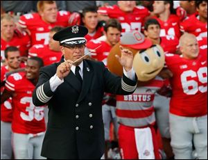 Jonathan Waters took over as Ohio State band director in 2012.