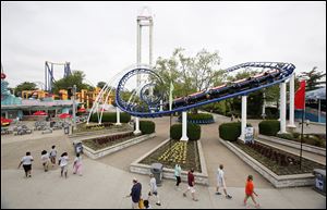 Many coasters at the amusement park, like the Corkscrew, have been mentioned for rechristening, but officials might just build a new ride to honor LeBron James. 