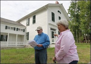 Toledo  Metroparks spokesman Scott Carpenter and Sue McHugh talk about the Lathrop House, once a safe haven for slaves and part of the Underground Railroad. It will officially open Saturday.