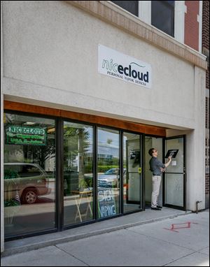 NiceCloud Personal Vapor Devices opened in September. There are at least 25 vape shops throughout the area.
