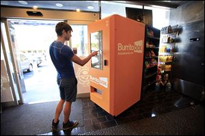 Vending machines are dispensing cupcakes, offering wardrobe advice,  and Jamba Juice.