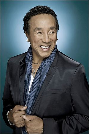 Legendary singer Smokey Robinson will perform at Hollywood Casino Friday.