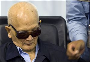 Nuon Chea was the Khmer Rouge's chief ideologist and No. 2 leader.