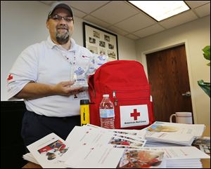 ‘‍We want to get people ready,’ says Todd James, executive director of the American Red Cross of Hancock, Seneca, and Wyandot Counties.