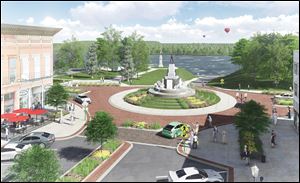 Perrysburg has proposed spending over $2 million on a downtown beautification project.