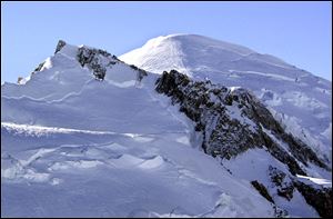 Mont Blanc, in addition to its primary peak, contains some 200 summits.