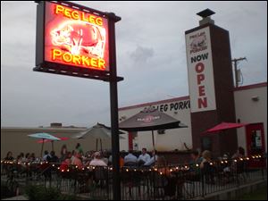 You’ll find some of the best BBQ in Nashville at the Peg Leg Porker.