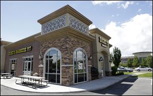 Dickey's Barbecue Pit in South Jordan, Utah. Police say a woman was in extremely critical condition after drinking sweet tea laced with an industrial cleaning chemical at Dickey's Barbecue Pit. 