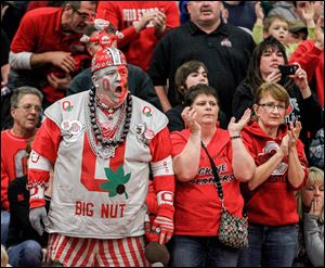  Jon Peters first gained notoriety as Big Nut at the 2003 Fiesta Bowl. Since then, he has become a hit with fans and can be seen at every home and road game.