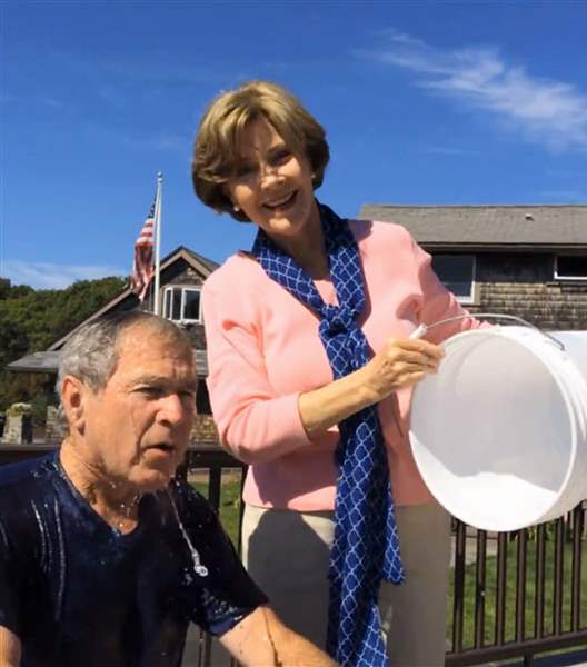 Bush-Ice-Bucket-Challenge