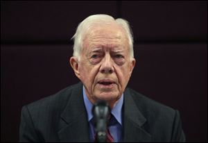 Former U.S. President Jimmy Carter will speak about his new book at the ISNA convention in Detroit.