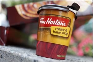 Tim Hortons, Canada’s biggest coffee merchant, has about 4,500 restaurants and has been expanding its product lines to boost sales. 
